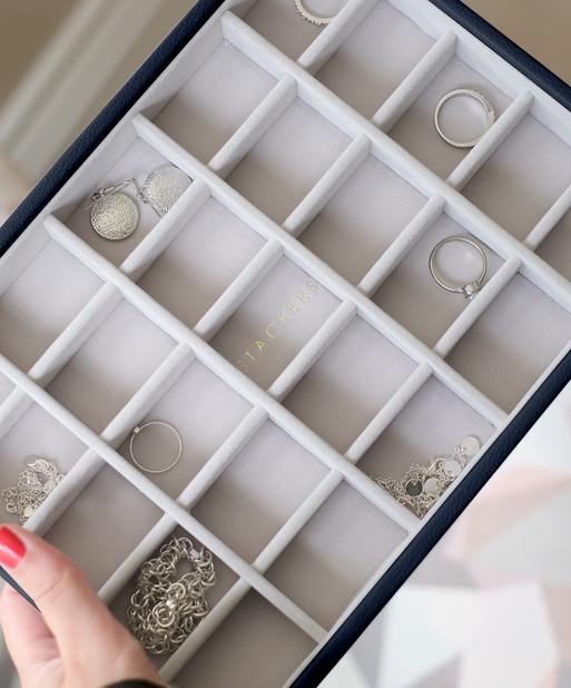 Navy Pebble Classic Trinket Layer