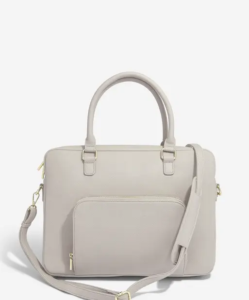 Taupe Laptop Bag