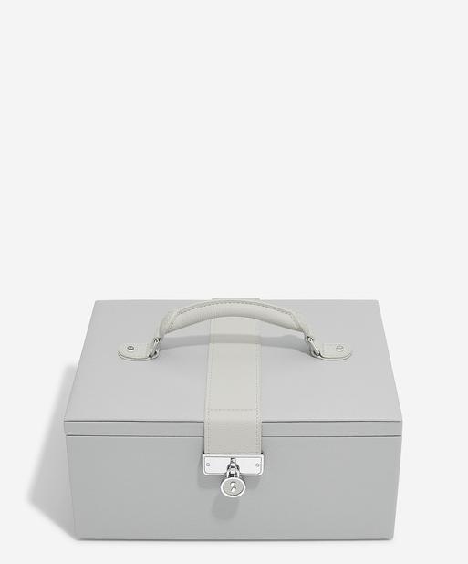 Pebble Grey Luxury Classic Jewellery Box