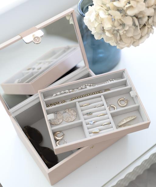 Blush Pink Luxury Classic Jewellery Box