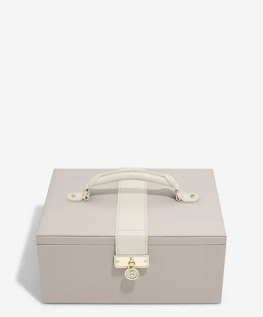 Taupe Luxury Classic Jewellery Box