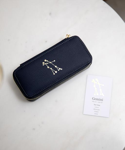 Star Sign Constellation Travel Jewellery Box - Gemini