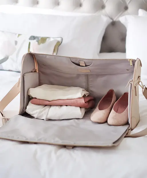 Blush Pink Weekend Garment Bag
