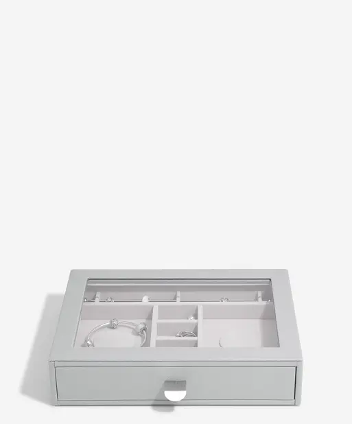 Pebble Grey Classic Bracelet Display Drawer