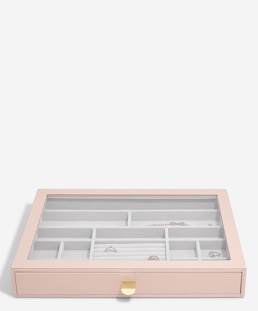 Blush Pink Supersize Jewellery Box Display Drawer