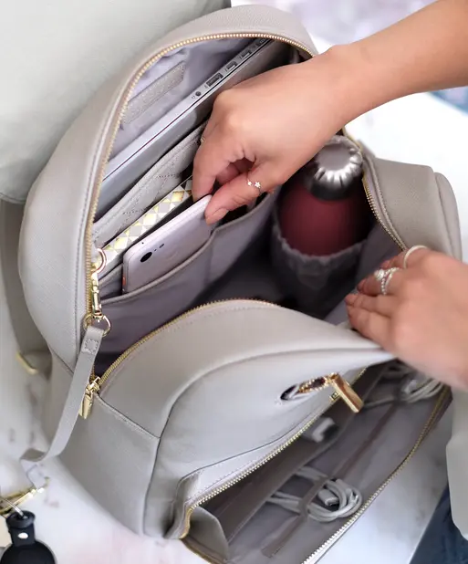 Taupe Backpack