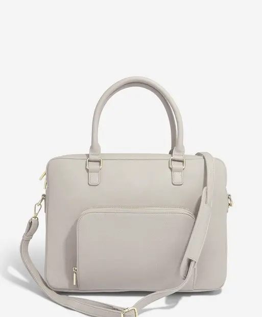 Taupe Laptop Bag