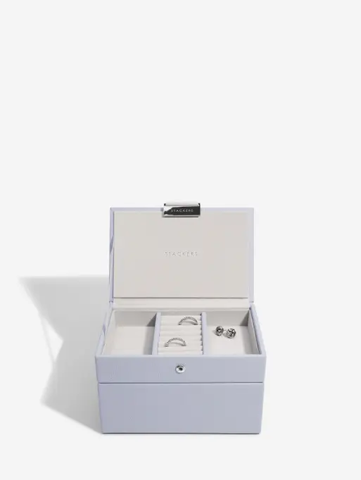 Lavender Mini Jewellery Box Set of 2