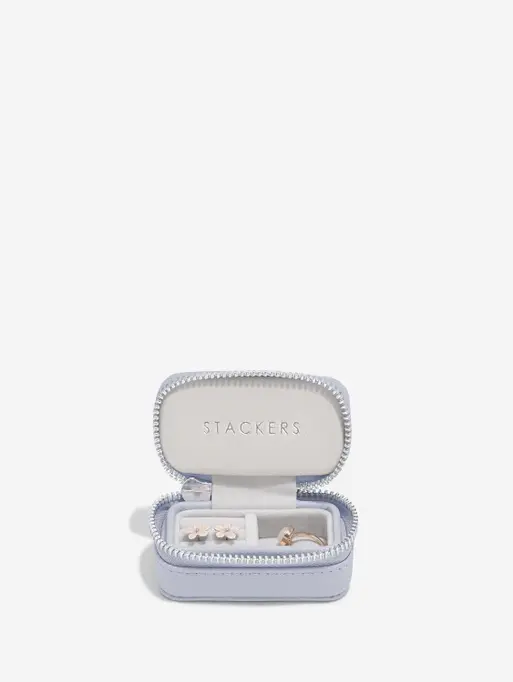 Lavender Petite Zipped Jewellery Box