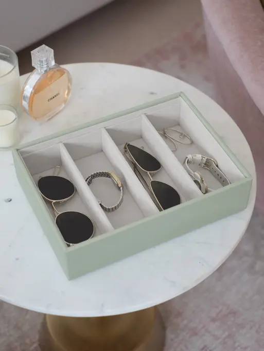 Sage Green Classic Glasses & Accessory Layer