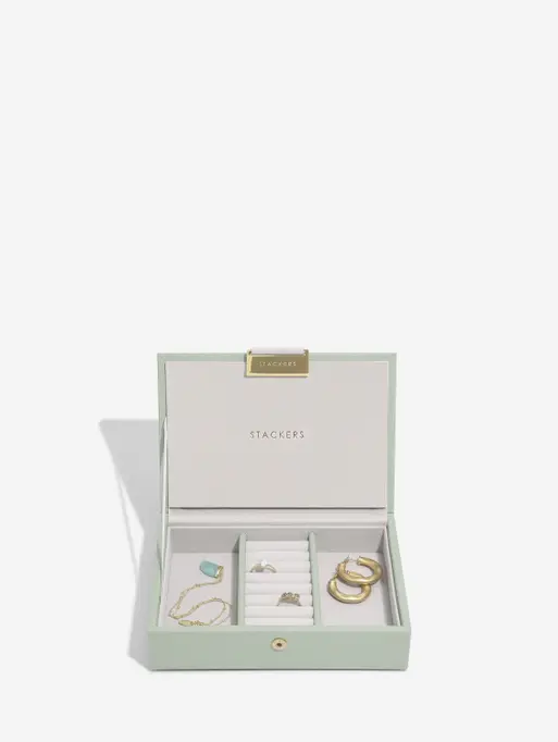 Sage Green Mini Jewellery Box Lid