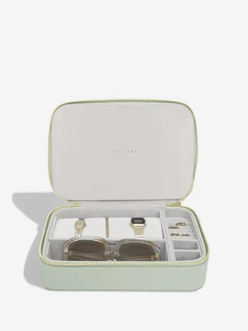 Sage Green Jewellery & Accessories Box