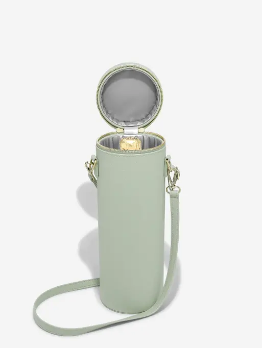 Sage Green Champagne Bottle Bag