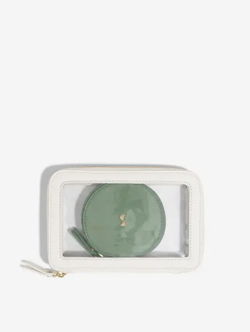 Seafoam Travel Pouch Set of 2