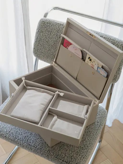 Oatmeal Keepsake Memory Box