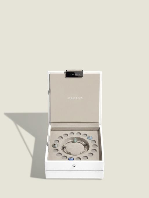 White Charm Jewellery Box
