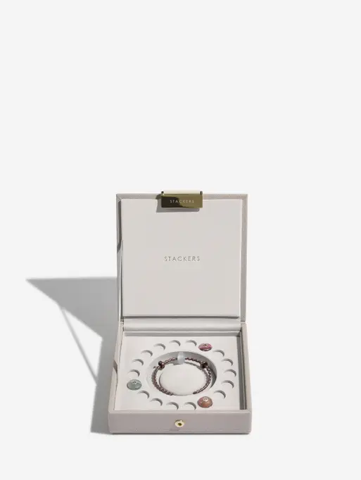 Szkatułka na bransoletkę i charmsy Stackers taupe
