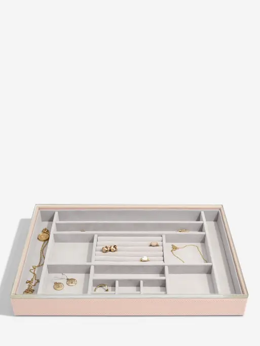 Blush Supersize Ring & Accessory Layer with Display Lid