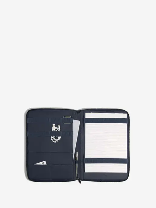 Etui na dokumenty Stackers Pebble A4 granatowe