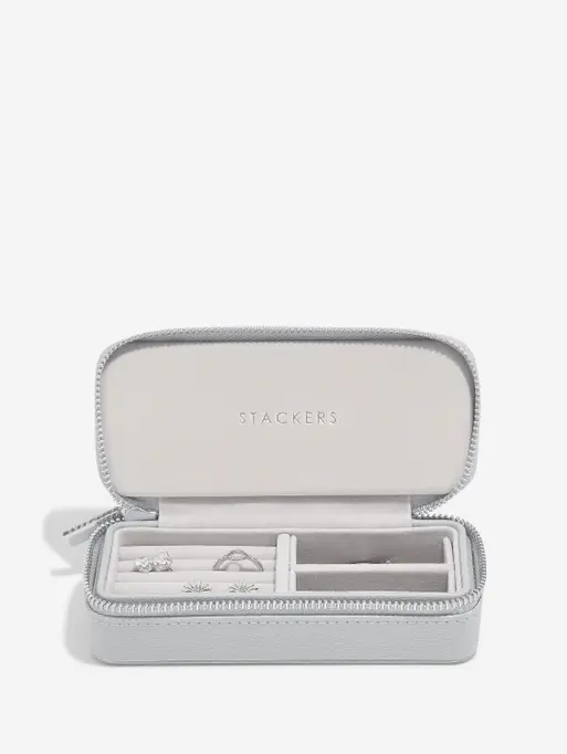 Pudełko podróżne na biżuterię Stackers Travel classic kamienna szarość