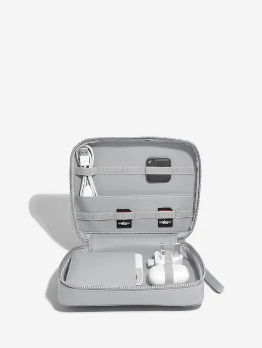 Pebble Grey Cable Tidy Bag