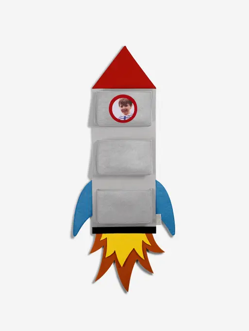 Rocket Wall Pocket