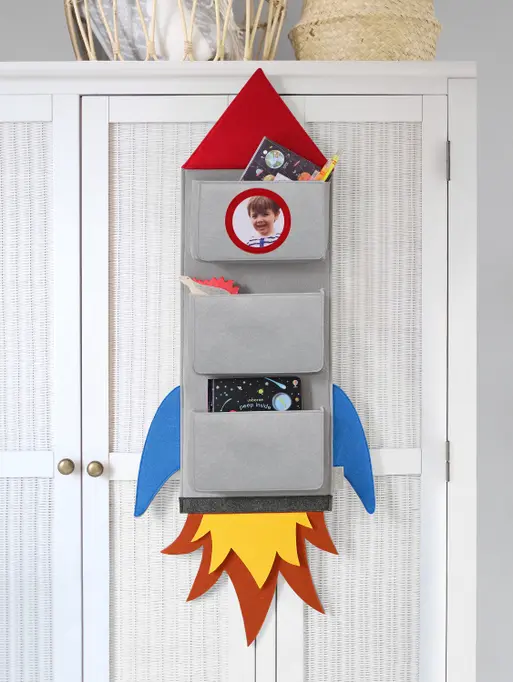 Rocket Wall Pocket