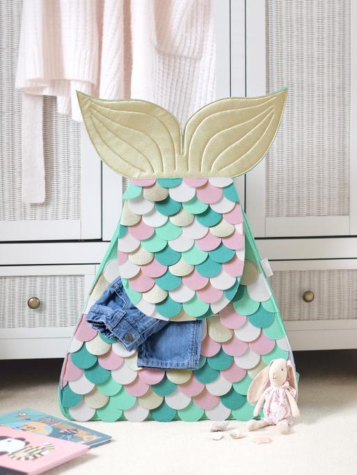 Mermaid Laundry Storage basket