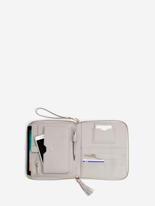 Taupe Clutch Bag