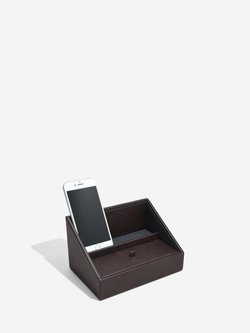 Brown Phone Valet