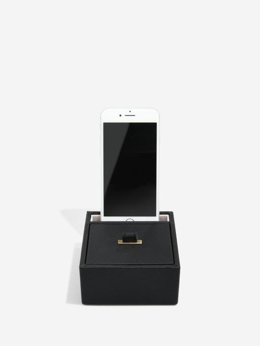 Black Phone & Accessory Stand