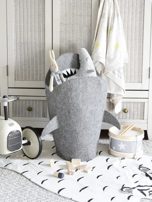 Mark Shark Laundry Storage Basket