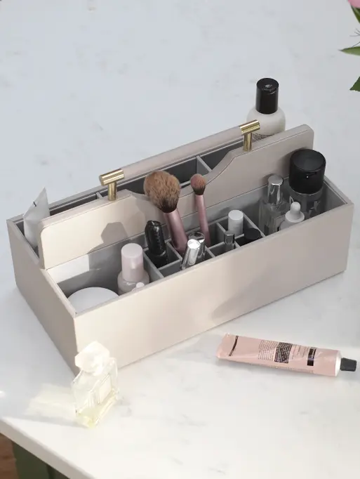 Organizer na kosmetyki Stacker supersize taupe