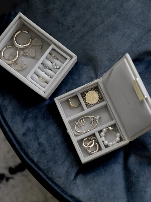 Oatmeal Micro Jewellery Box