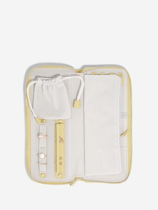 Butter Yellow Jewellery Roll