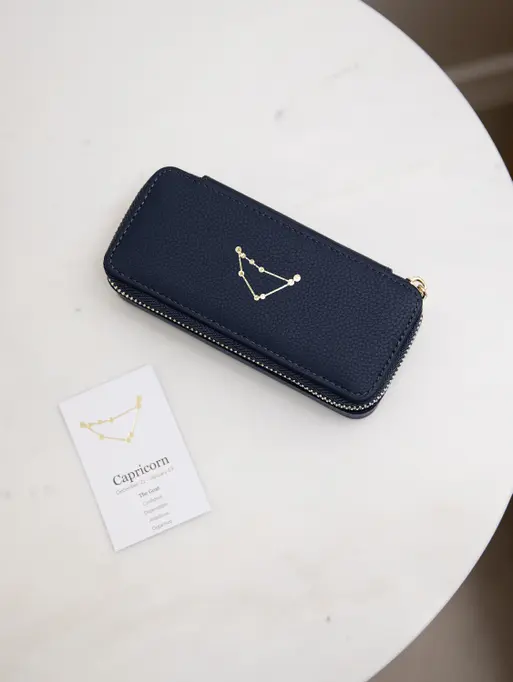Star Sign Constellation Travel Jewellery Box - Capricorn