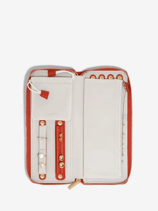 Red Jewellery Roll