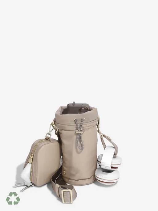 Recycled Nylon Sand Bottle Bag