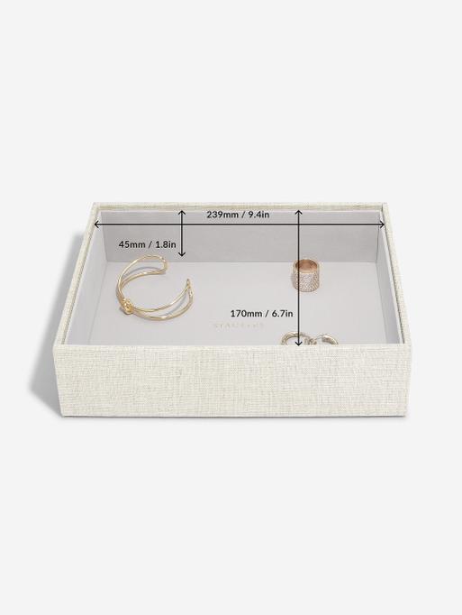 Oatmeal & Linen Classic Chunky Jewellery Layer