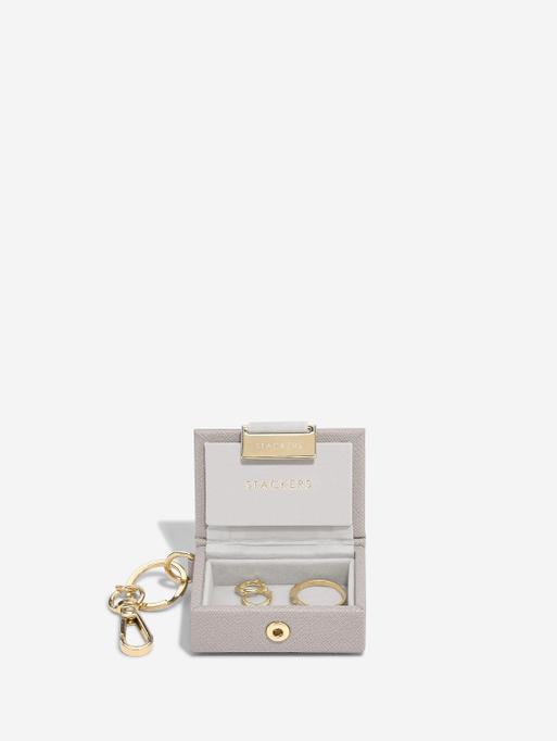 Taupe Nano Jewellery Box Keyring