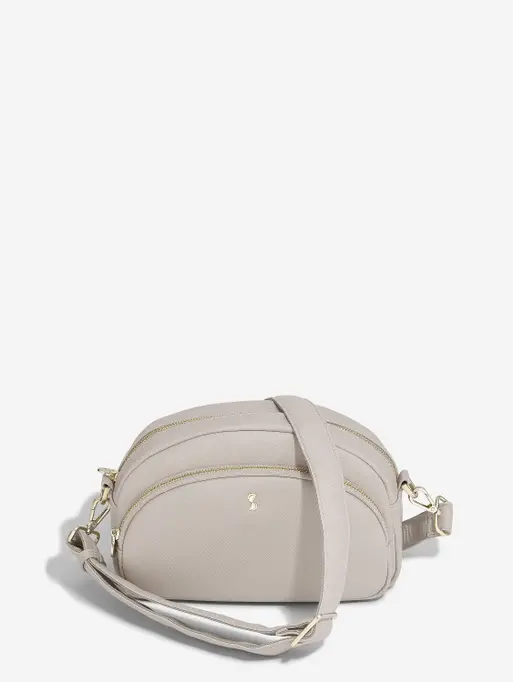 Taupe Crossbody Bag