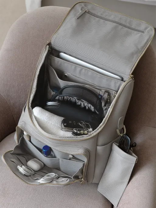 Taupe Luxury Backpack