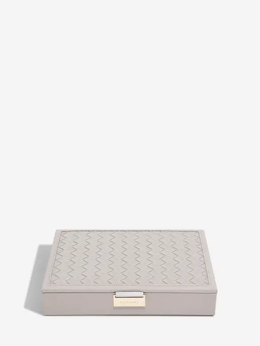 Taupe Classic Woven Lid