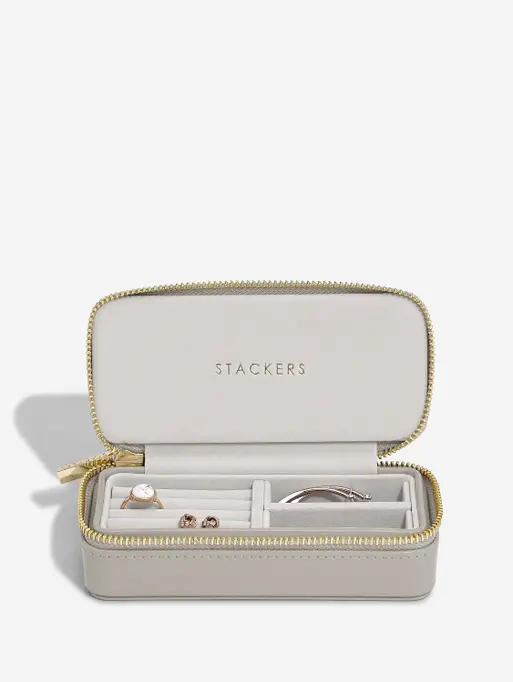 Patent Putty Medium Travel Jewellery Box