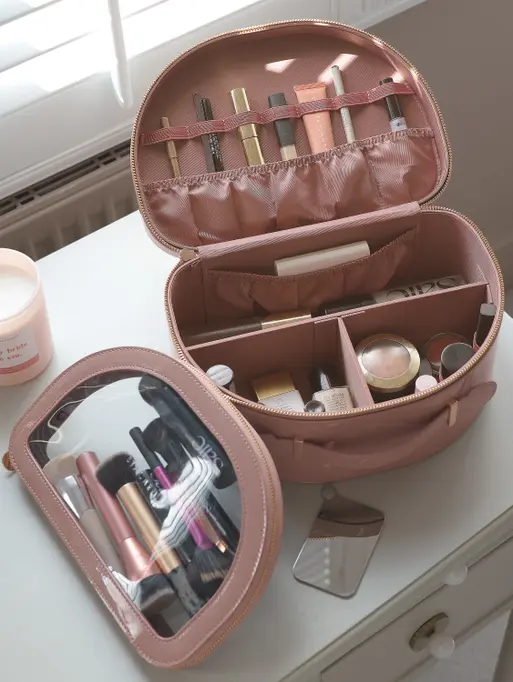 Patent Rose Vanity Case