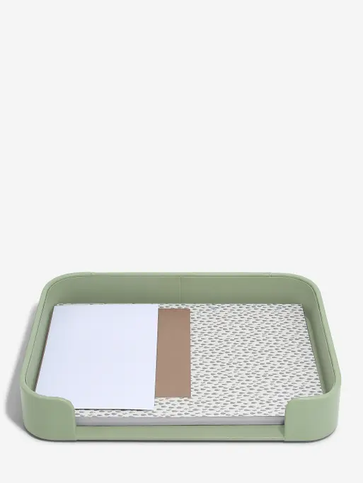 Pistachio Green Letter Tray