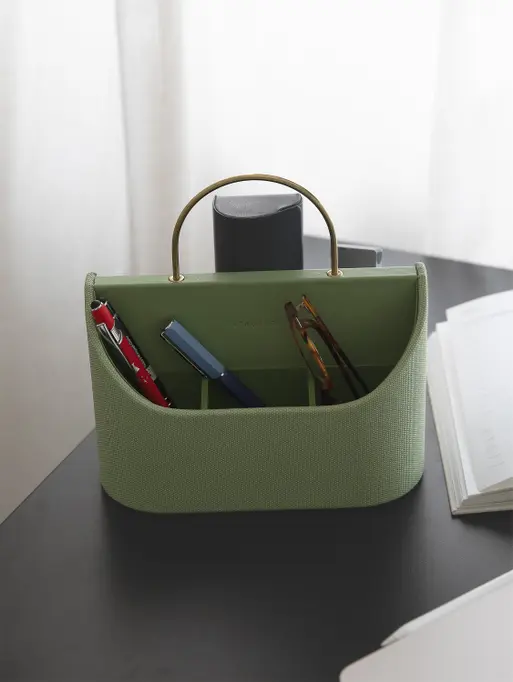 Pistachio Green Desk Caddy