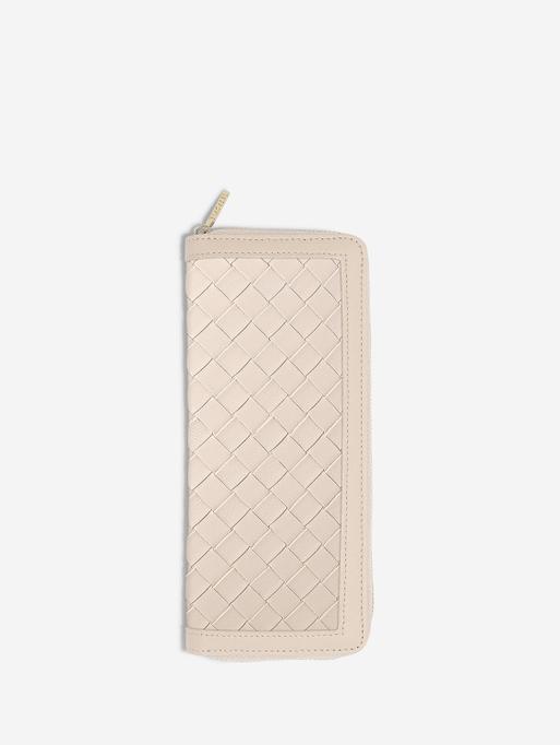 Blush Woven Jewellery Roll