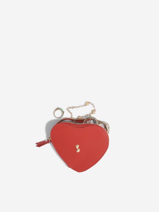 Red Heart Pouch