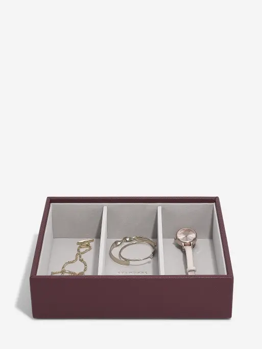Burgundy Classic Watch & Accessory Layer